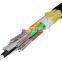 Custom 24-384 cores Armored Ribbon Loose Tube, Waterproof Outdoor fiber optic Cable GYDTA