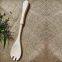 3 Pieces Wooden Cutlery for Kitchen,Contains Slotted  Spoon, Spatula and Food Turner,Made of Chinese cherry
