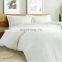 Luxury Brand Warm Beige White Microfiber Twin Queen King Size Bed Sheet Duvet Cover With Zip