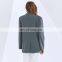TWOTWINSTYLE Blazer For Women Notched Long Sleeve Casual Minimalist Coat Female Irregular