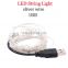 Fairy Lights Battery Operated USB 5M 50 LEDs Halloween Christmas Lights Silver Copprt Wire Firefly Lights for DIY Decor