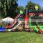 Party Rentals Commercial Inflatable Zombie Bounce House Water Slide Combo Jumping Castle Pool