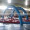 Outdoor Two Connected Inflatable Arch Race Game Start Inflatable Archway