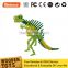 2014 new kids toy wooden dinosaur puzzle