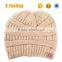 Wholesale Custom Thick Slouchy Knit Oversized Beanie Cap Hat