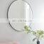 5mm beveled edge wall hung silver square bathroom mirror