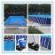 PVC Above Ground Swimming Pool Rectangular Square Metal Frame Pool for Sale / Outdoor Frame Swimming Pool