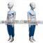Plastic Mannequin Full Body Child Mannequin Egg Head White Manikin M009-XFCW01