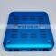 China Manufacturing Blue Anodized CNC Aluminum Parts, OEM Precision CNC Metal Parts With Fine Sandblasting