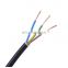 China best price H05VV-F Flexible PVC Insulated 2x1.5mm2 Power Cable