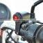 Universal waterproof CNC ON-OFF-ON red button aluminum alloy motorcycle handlebar switch with light
