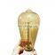 Crazy price ST64 E26 28AK Dimmable Vintage Edison Bulb Spiral Filament Lamp