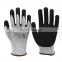 CE Level 5 Anti cut Gloves Cut Resistant Gloves Nitrile Coated Cutting Gloves for Construction Woking