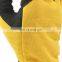 Washable custom impact gloves yellow color cheap work gloves