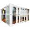 Australian standard high quality white tempered glass aluminum window