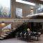 Modern Spiral/Straight/L shaped staircase Customized Indoor staircase