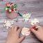 Unfinished wooden diy christmas tree ornaments wooden hanging pendants 40 Pieces Natural Wood Slices