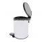 2021 New Developed Steel Trash Bin 5L Steel Waste Bins with Embossed Line Kitchen Bathroom Waste Bin