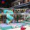 playground jump trampoline with safety net