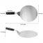 Factory Stainless Steel 430 Pizza Tools PP ABS Handle Pizza Plate 10/12 Inch Pizza Peel for Baking