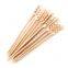 Wholesale Hot Sale Paddle Skewers BBQ Picks bamboo paddle picks skewers