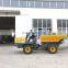 Scissor lift Agricultural use FCY25H  high tip mini  4*4 Mini wheel Tractor dumper for Palm Fruit transport