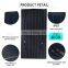 semi flexible solar panel 300w 200w 100w 400w ETFE PET Flexible Panels for caravan,boat,motorhome and cabin home