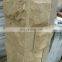 Acceptable cut size light yellow sandstone mushroom surface interior decorative wall panels architectural exterior slab of stone