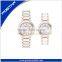 Couple Analog Quartz Wrist Watch Ceramic Band Fashion Gift Waterproof