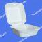 450ml 600ml degradable disposable lunch box, pulp lunch box, light snack box, fast food box, cake hamburger box