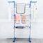 Foldable stainless steel coats towels shirts garment  drying rack clothes folding foldable cloth drying rack