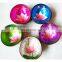 Flower Pattern Lacquerr Inside Coconut Bowl Wholesale from 100% natural best price made in Vietnam Manufacturer