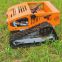 remote control brush mower, China radio controlled mower price, rc lawn mower for sale
