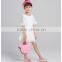 Girls Dress Girls short sleeved lace openwork Skirt Girls Party Dresses