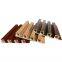 Wooden Grain PVC WPC Fluted Wall Panels For Decoration