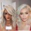 Short Bob 13x4 Platinum Blonde Lace Front Human Hair Wigs 180% Brazilian Hair Glueless Hd Transparent Natural Wave For Women