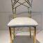 rentals gold stainless steel party chairs for decor and weddings