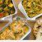 New design aluminium foil takeaway food container