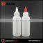 Hot sale glue 30ml 60ml 100ml 120ml pe plastic balsam bottles