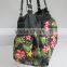 2016 women and girl newly style hot designer handbag with flower