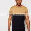 Dri Fit Shirts wholesale Cotton Knitted T-Shirt with Blocked Sleeve