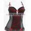 red dot black sexy lace mature woman lingerie,transparent sexy lingerie