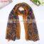 SF004 spring and autumn dark color elegant lady scarf 80*170cm long wrap cotton voile scarf