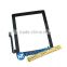 Home Button and 3M Adhesive Sticker free shipping by DHL! Best Quality Full Assembly Digitizer touch screen for ipad 4