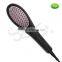 ceramic hair straightener brush hair iron brush LCD brush hair straightening iron straightener ETL qualified --HSB002QU