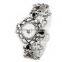 2016 vintage full crystal 18mm Ginger Snap Button Bracelet woman pulseras Snap Bracelets