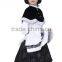 LY-018 Unique Black and White Lolita Janpanese Cosplay Sweet Grils Shawl