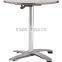 Anodizing Surface Double tube outdoor aluminum chair