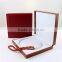 Handmade Square Leather Jewelry Box Pearl Necklace Box