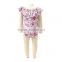 organic cotton floral baby romper bodysuit wholesale infant clothing